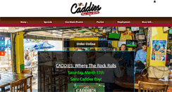 Desktop Screenshot of caddiesoncordell.com